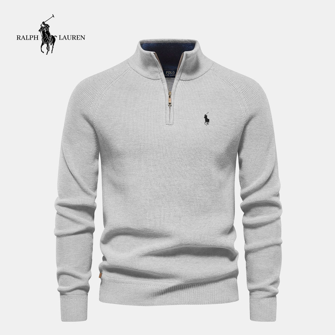 Half-Zip Wool Sweater